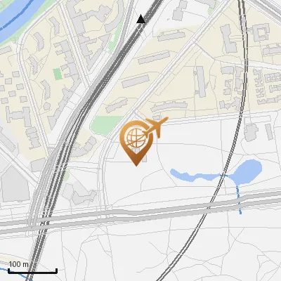 Karte Klopstockstraße 2, 10557 Berlin