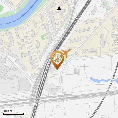 Karte Klopstockstraße 3, 10557 Berlin