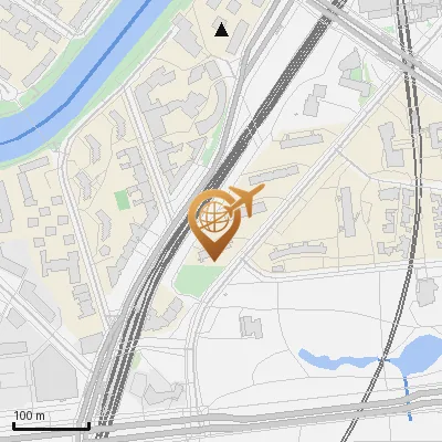 Karte Klopstockstraße 7-15, 10557 Berlin