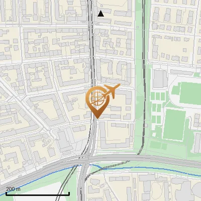 Karte Knorrstraße 11-16, 80807 München