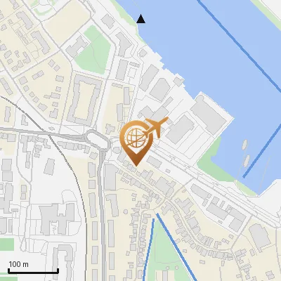 Karte Köhlfleet-Hauptdeich 2, 21129 Hamburg