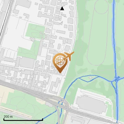 Karte Königinstraße 9, 80539 München