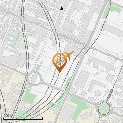 Karte Königsplatz 3, 80333 München