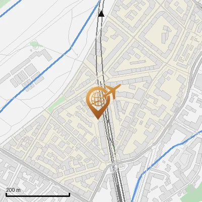 Karte Kolumbusstraße 3-12, 81543 München