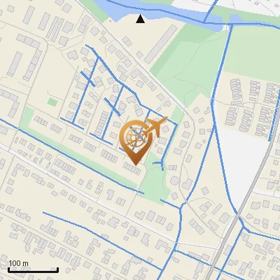 Karte Koornstegel 1, 21109 Hamburg