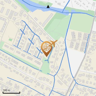 Karte Koornstegel 2-6, 21109 Hamburg