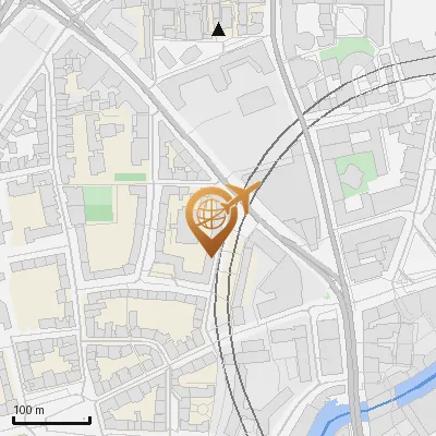 Karte Kornträgergang 12-29, 20355 Hamburg