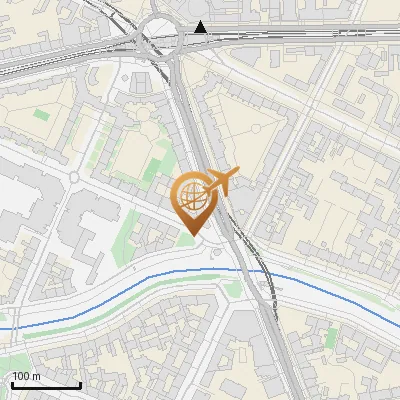 Karte Kottbusser Straße 10-13, 10999 Berlin