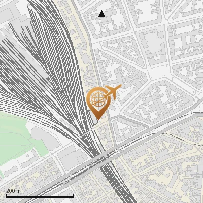 Karte Krefelder Straße 5-19, 50670 Köln