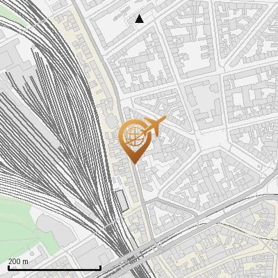 Karte Krefelder Straße 22-34, 50670 Köln