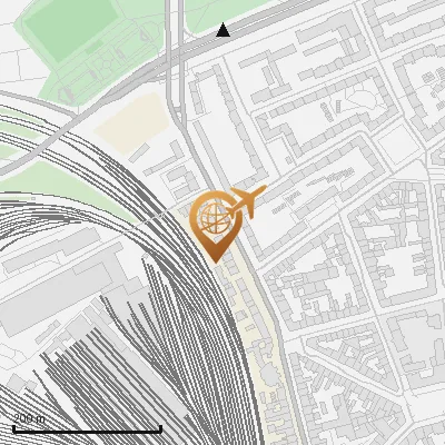 Karte Krefelder Straße 89, 50670 Köln