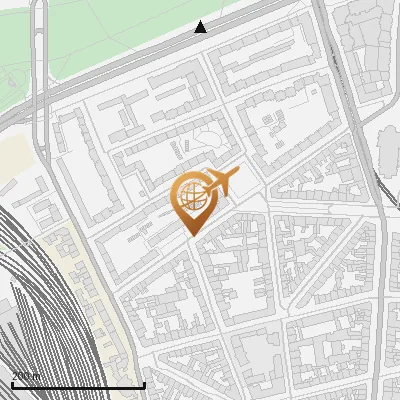 Karte Krefelder Wall 23-34, 50670 Köln