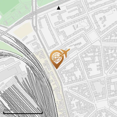 Karte Krefelder Wall 3, 50670 Köln