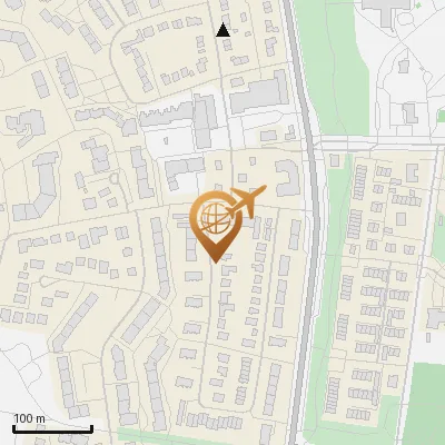 Karte Krefelder Weg 1, 22419 Hamburg