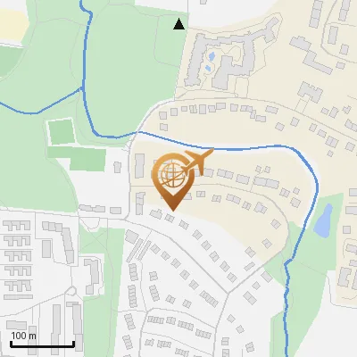 Karte Krönenbarg 101-105, 21077 Hamburg