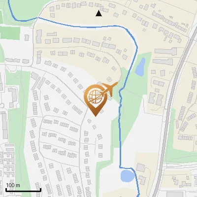 Karte Krönenbarg 66-72, 21077 Hamburg