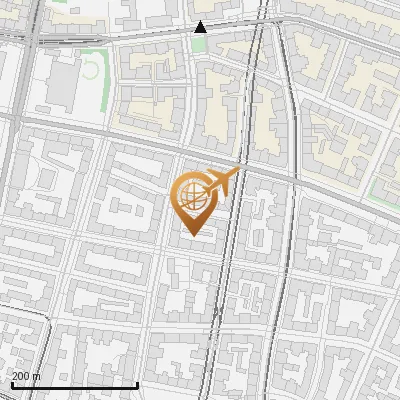 Karte Krumbacherstraße 1-9, 80798 München