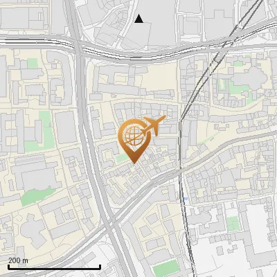 Karte Krummer Büchel 2-14, 50676 Köln