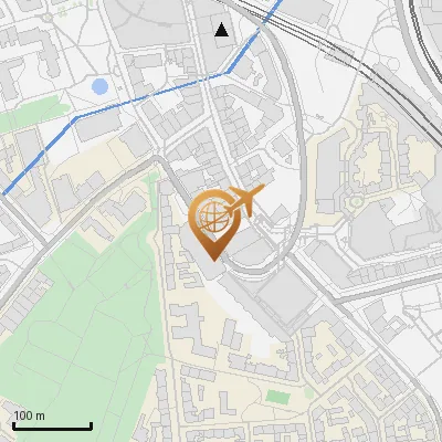 Karte Krummholzberg 10-19, 21073 Hamburg