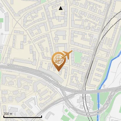 Karte Krumpterstraße 10-19, 81543 München