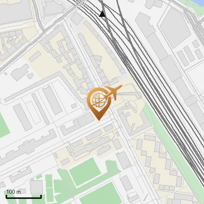 Karte Kruppstraße 1, 10557 Berlin