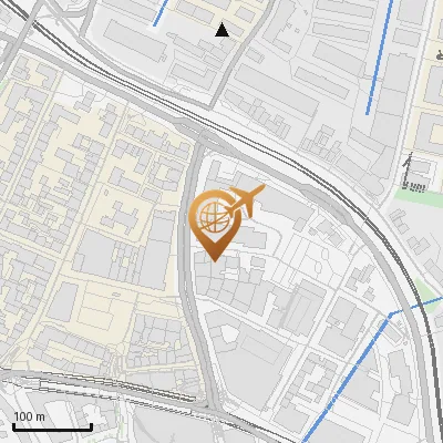 Karte Küchgarten 4-19, 21073 Hamburg