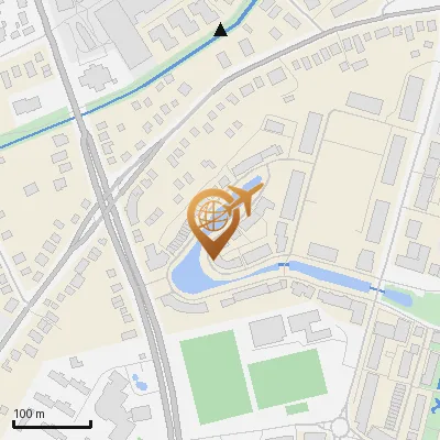 Karte Kuehnbachring 12-26, 22045 Hamburg