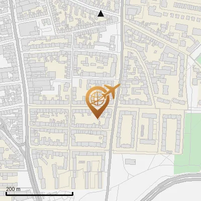 Karte Kuenstraße 25-36, 50733 Köln