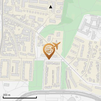 Karte Kuenstraße 55-59, 50733 Köln