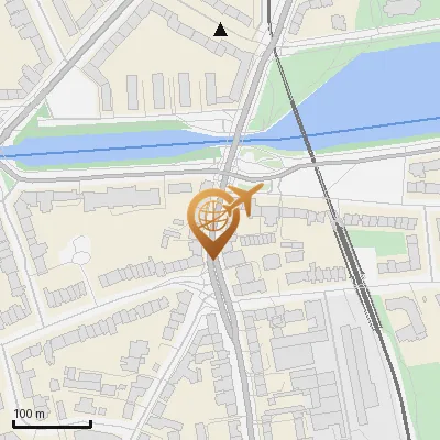 Karte Kuhmühle 2-12, 22087 Hamburg