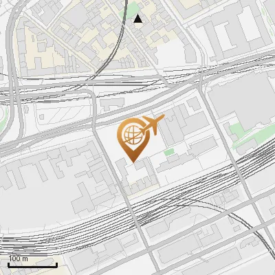 Karte Kurt-Schumacher-Allee 16, 20097 Hamburg