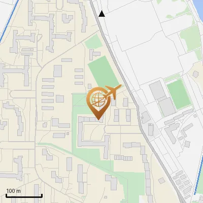 Karte Ladenbeker Furtweg 186-200, 21033 Hamburg