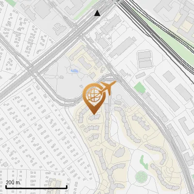 Karte Landaubogen 3-7, 81373 München