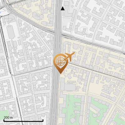 Karte Landshuter Allee 40, 80637 München