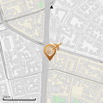 Karte Landshuter Allee 42-44, 80637 München