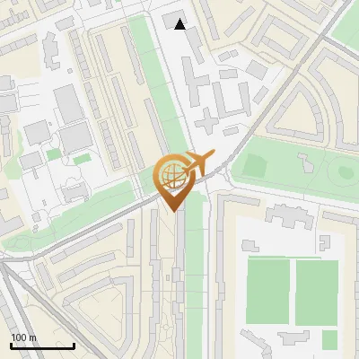 Karte Langenfort 56, 22307 Hamburg