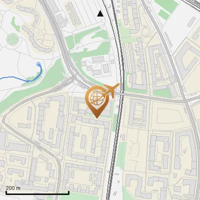 Karte Lenaustraße 1-10, 81373 München