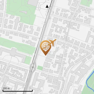 Karte Leopoldstraße 8-18, 80802 München