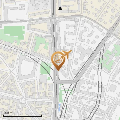 Karte Leopoldstraße 98-102, 80802 München