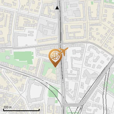 Karte Leopoldstraße 103-118, 80802 München