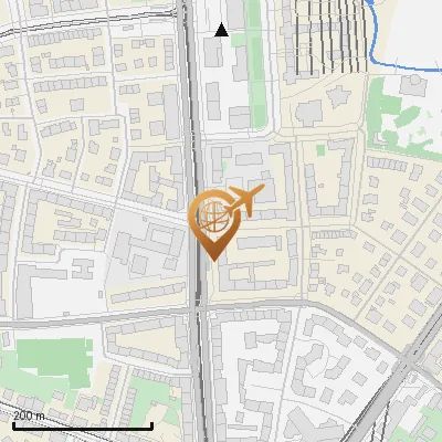 Karte Leopoldstraße 136-140, 80804 München