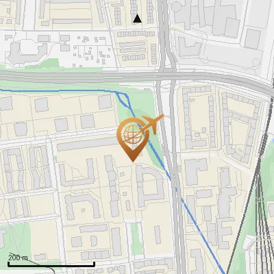 Karte Leopoldstraße 191, 80804 München