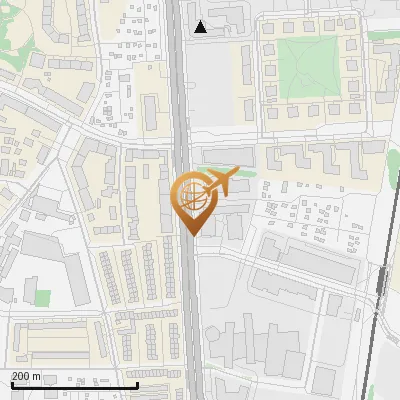 Karte Leopoldstraße 241-244, 80807 München