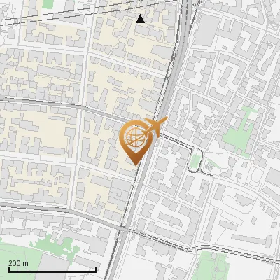 Karte Leopoldstraße 33, 80802 München