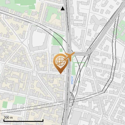 Karte Leopoldstraße 83, 80802 München