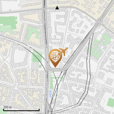 Karte Leopoldstraße 94, 80802 München