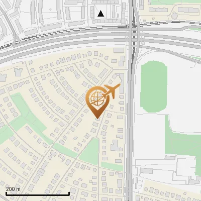 Karte Leostraße 3, 81375 München