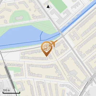 Karte Lessingstraße 27, 22087 Hamburg