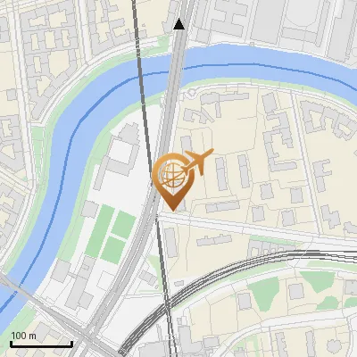 Karte Lessingstraße 6, 10555 Berlin