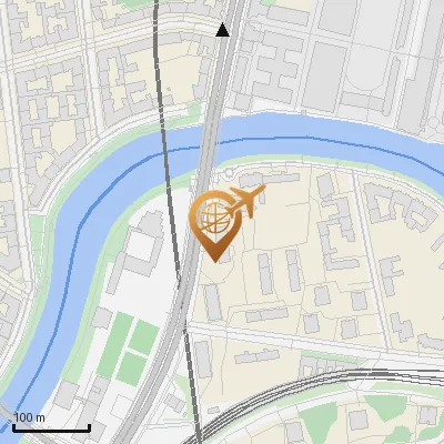 Karte Lessingstraße 8-10, 10555 Berlin